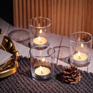 Eastland Clear Standard Glass Votive Candle Holder, Home & Event Décor, 12 pcs